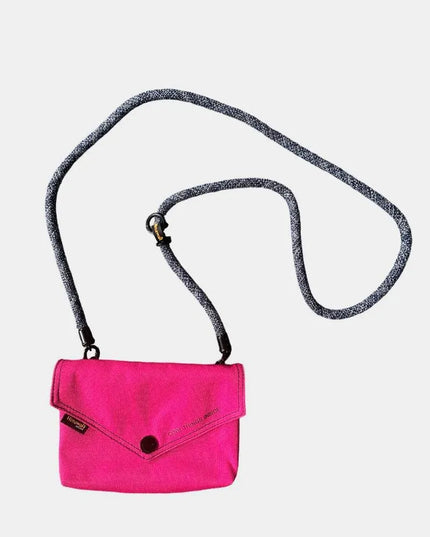 Himawari Solid Color Envelope Shape Crossbody Bag with Removable Strap - ShopEasier