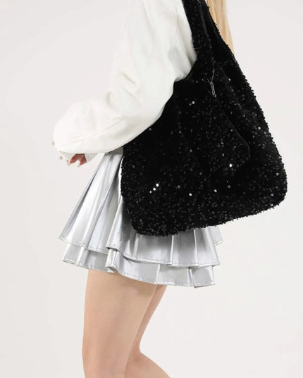 Sequin Polyester Handbag