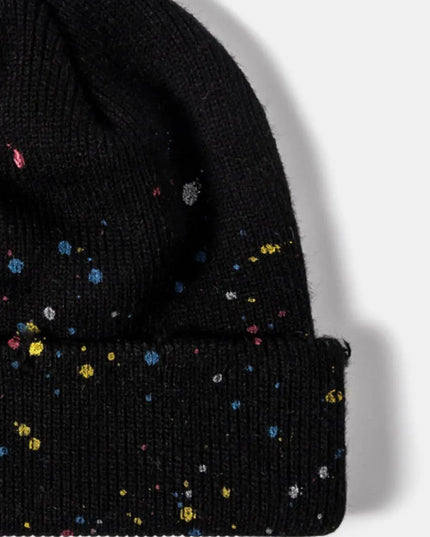 Confetti Rib-Knit Cuff Beanie - ShopEasier