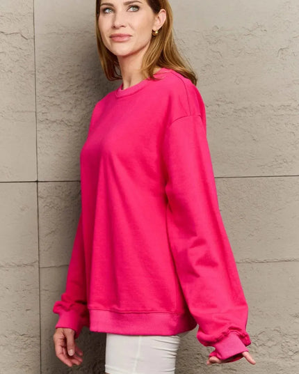 Cozy Essentials Full Sleeve Round Neck Sweatshirt