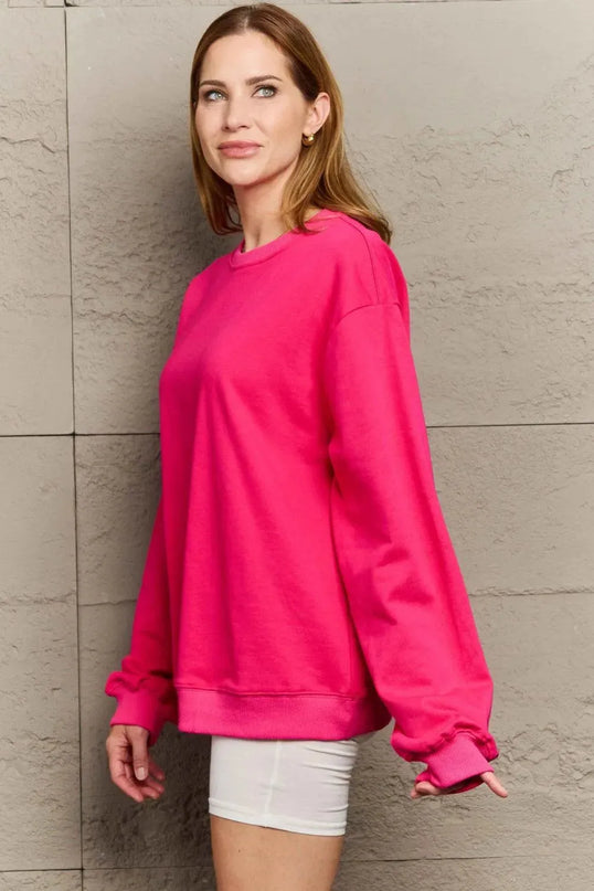 Cozy Essentials Full Sleeve Round Neck Sweatshirt