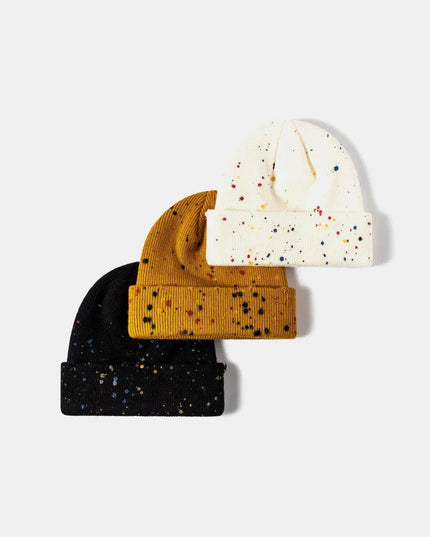 Confetti Rib-Knit Cuff Beanie - ShopEasier