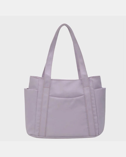 Oxford Cloth Tote Bag with Zipper