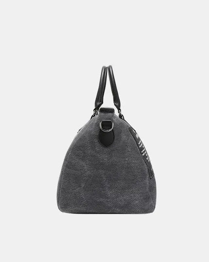 Nicole Lee USA Denim Patch Duffel