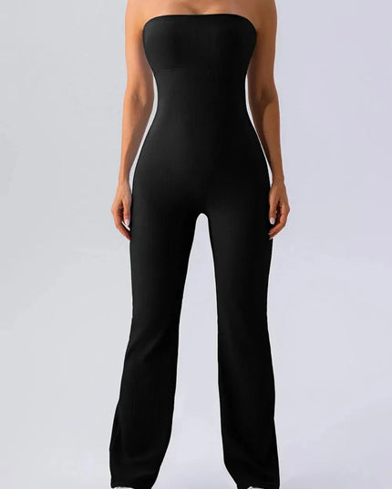 Sleeveless Straight Active Jumpsuit - ShopEasier