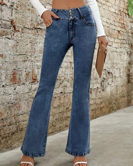 Bootcut Jeans with Pockets - ShopEasier