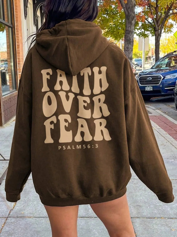 Courageous Spirit Dropped Shoulder Hoodie