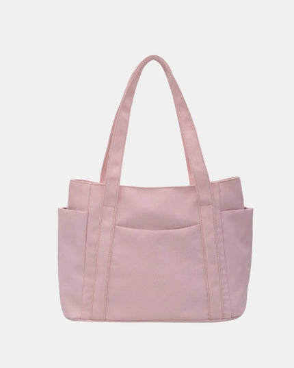 Oxford Cloth Tote Bag with Zipper