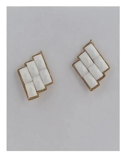 Faux stone earrings - ShopEasier