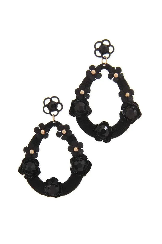 Floral Post Drop Earring - ShopEasier