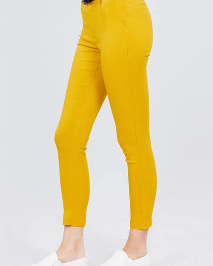 Bengaline Belted Pants - ShopEasier