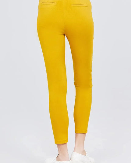 Bengaline Belted Pants - ShopEasier