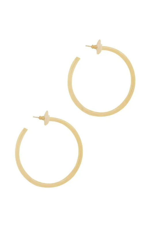 Trendy Fashion 2 Inch Open Hoop Earring - ShopEasier