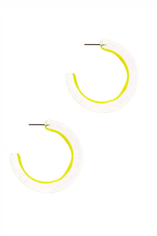 Chic Transparent Hoop Earring - ShopEasier