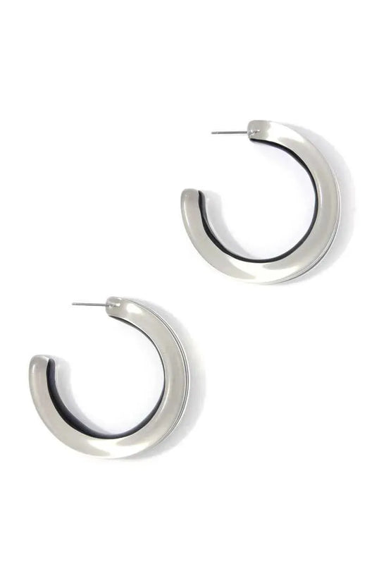 Chic Transparent Hoop Earring - ShopEasier