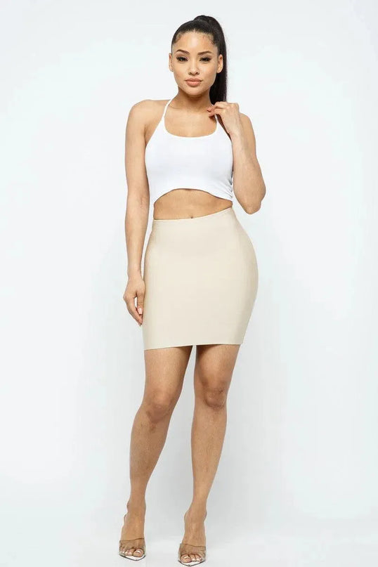 BANDAGE MINI SKIRT - ShopEasier