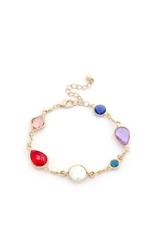 Sodajo Gem Teardrop Bracelet - ShopEasier