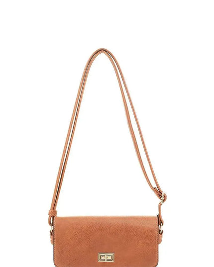 Smooth Colored Crossbody Bag - ShopEasier