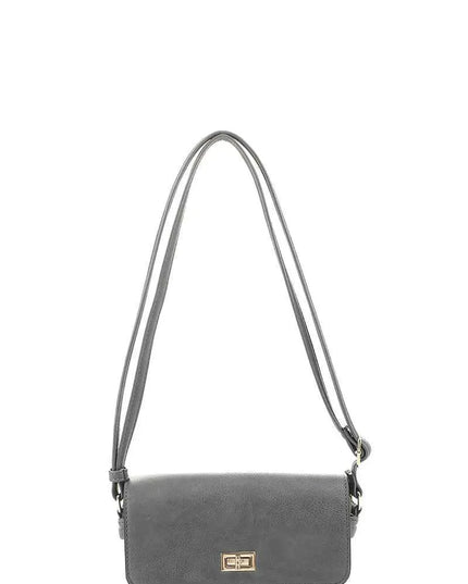 Smooth Colored Crossbody Bag - ShopEasier