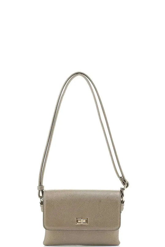 Smooth Colored Crossbody Bag - ShopEasier