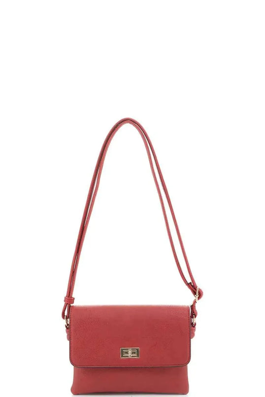 Smooth Colored Crossbody Bag - ShopEasier