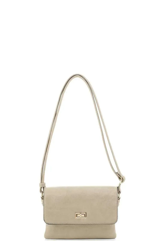 Smooth Colored Crossbody Bag - ShopEasier