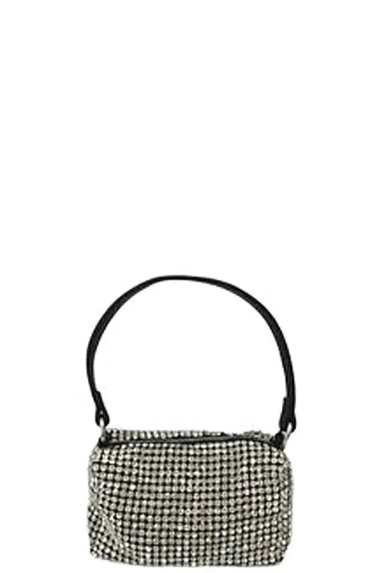 Fashion Chic Rhinestone Handle Clutch Bag - ShopEasier