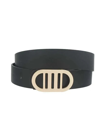 Modern Gridded Oval Standard Belt - ShopEasier