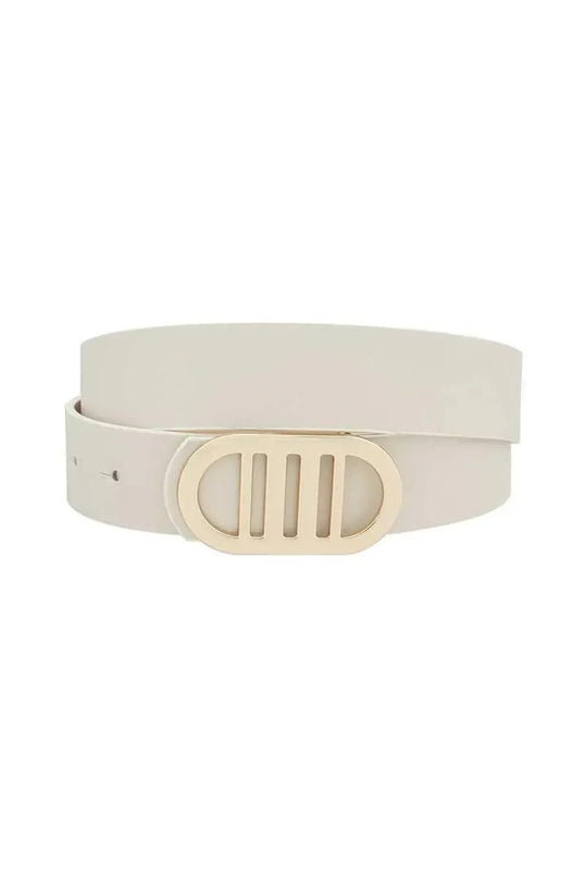 Modern Gridded Oval Standard Belt - ShopEasier