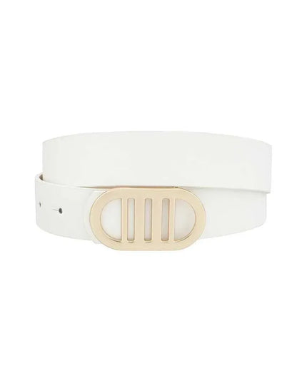 Modern Gridded Oval Standard Belt - ShopEasier