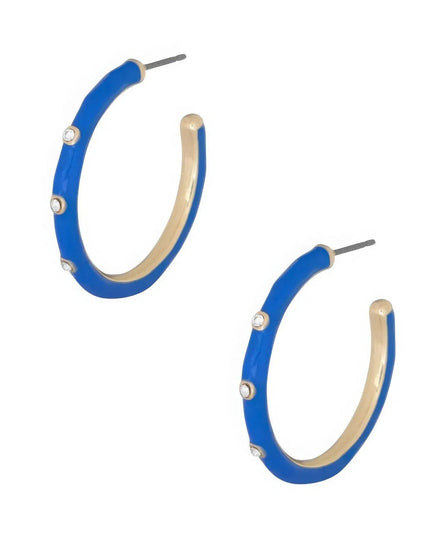 Color Metal Hoop Earring - ShopEasier