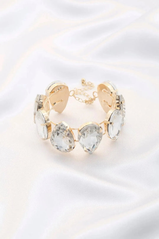 Teardrop Crystal Bracelet - ShopEasier