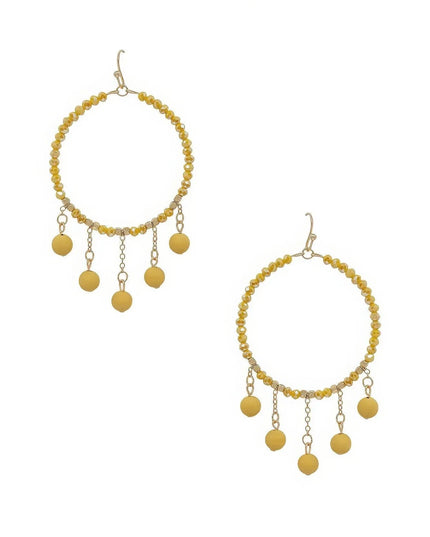 Clay Ball Charm Round Beads Earring - ShopEasier