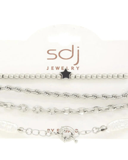 Sodajo Star Beaded Bracelet Set - ShopEasier