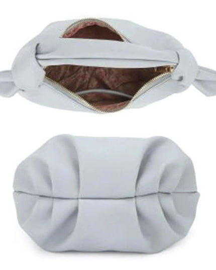 Smooth Round Handle Zipper Bag - ShopEasier