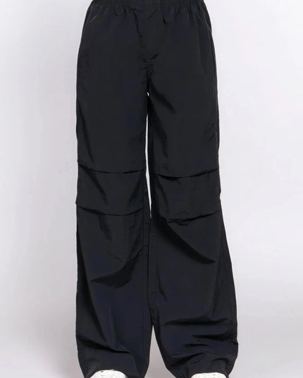 Waist Elastic Parachute Pants - ShopEasier