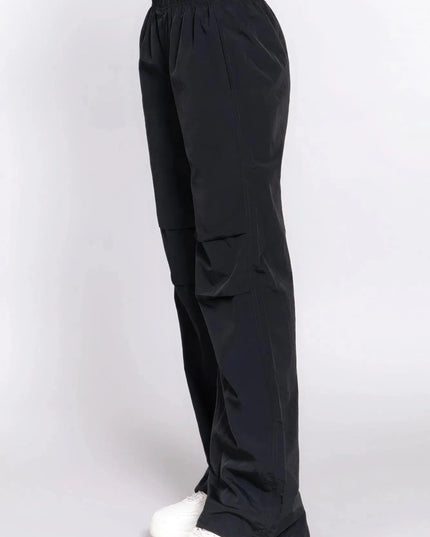 Waist Elastic Parachute Pants - ShopEasier