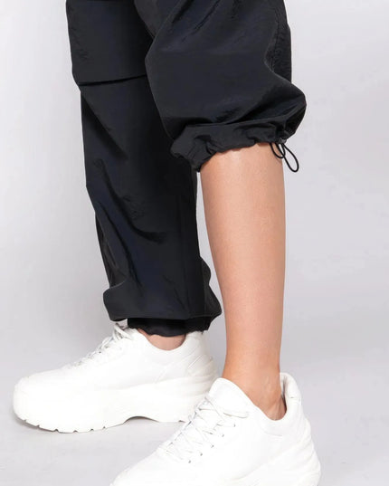 Waist Elastic Parachute Pants - ShopEasier