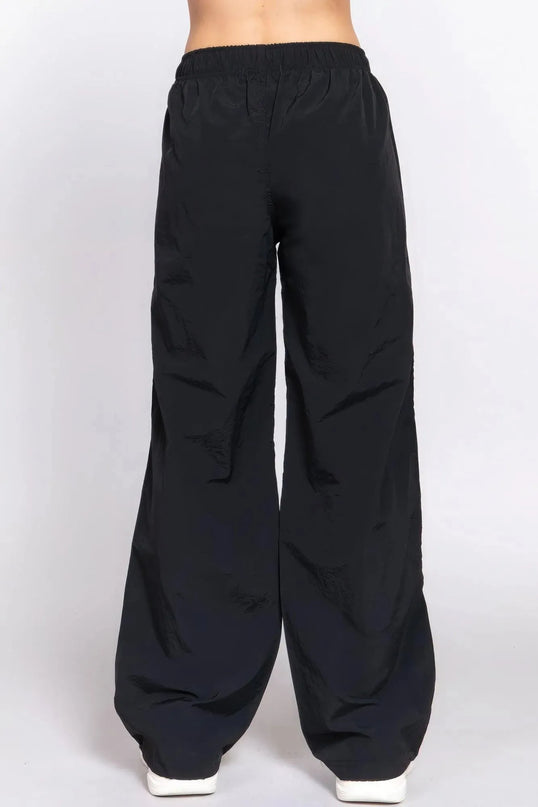 Waist Elastic Parachute Pants - ShopEasier