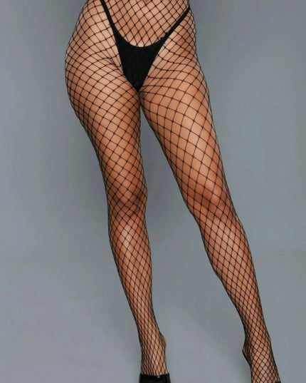 Oversized Fishnet Pantyhose. (thong Not Included) - ShopEasier