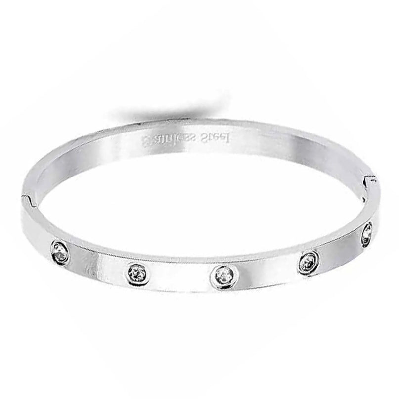 Stainless Steel Cubic Metal Bracelet - ShopEasier