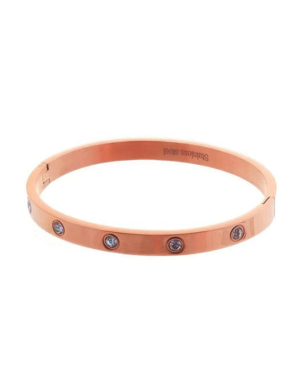 Stainless Steel Cubic Metal Bracelet - ShopEasier