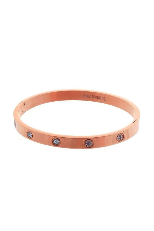 Stainless Steel Cubic Metal Bracelet - ShopEasier