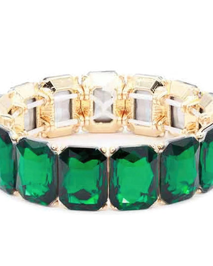 Crystal Stone Stretch Bracelet - ShopEasier