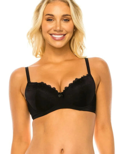 Floral Lace Bra - ShopEasier