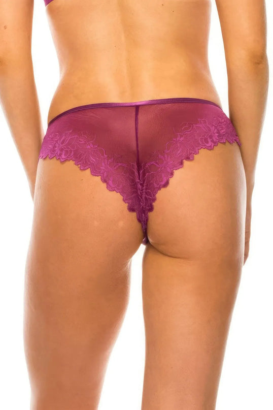 Back Floral Lace Panty - ShopEasier