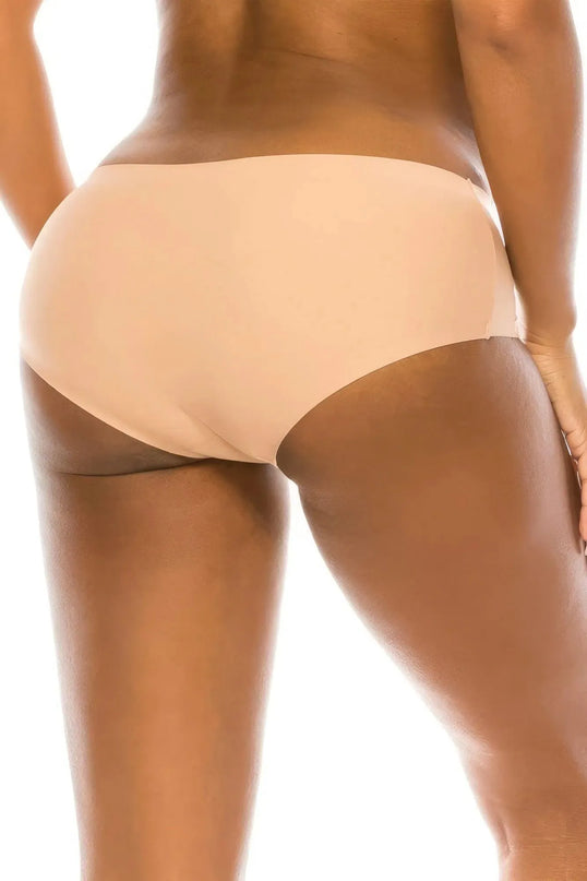 No Line Solid Laser Cut Panty - ShopEasier