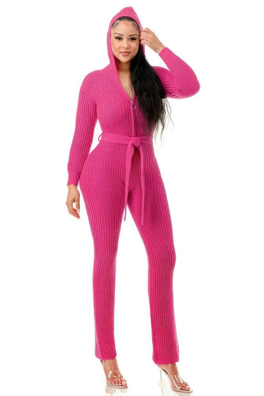 Monroe Hooded Jumpsuit - ShopEasier