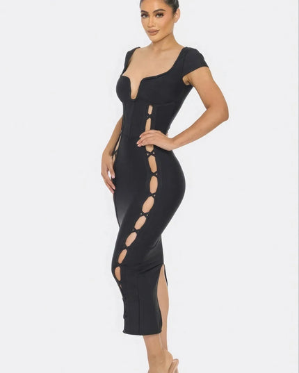 Bandage Midi Dress - ShopEasier