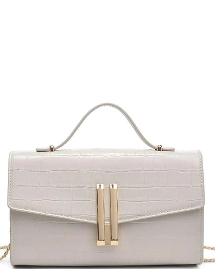 Alfie Croc Print Crossbody Bag - ShopEasier